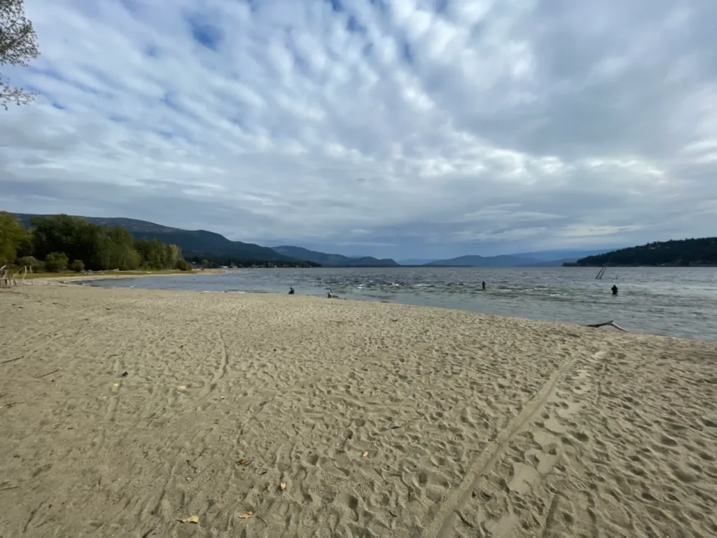 The big Shuswap Lake